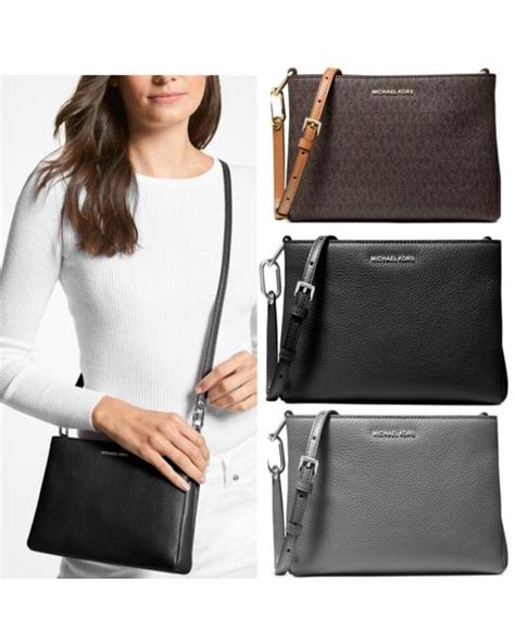 michael kors medium bag measurements|Michael Kors medium crossbody bag.